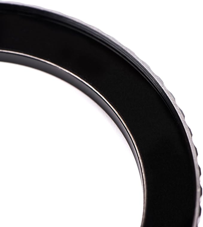 NiSi - Brass Pro 62mm to 77mm Step-Up Ring - Threaded Stepping Adapter Ring, 62mm Male Lens Attachment 77mm Female Filter and Accessory Thread - Matte Black Finish to Prevent Reflections, Brass Alloy