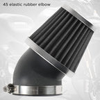 Evermotor 45mm 46mm 47mm Air Filter Carburetor Cleaner Fit in Motorcycle Honda Yamaha Kawasaki Suzik for 50cc 70cc 90cc 110cc 125cc 150cc Mini Bike,Dirt Bike,GY6