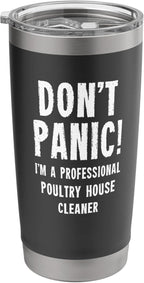 Poultry House Cleaner Stainless Steel Insulated Tumbler