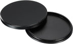 PATIKIL 46mm Lens Cap, Camera Lens Cap Cover Universal Front Metal Lens Filter Stacks Cap Protective Case for 46mm Camera Circular Polarizing Fader ND Filter, Black
