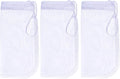 ALEGI Media Filter Bag Aquarium Extra Fine,Reusable 180 Micron Drawstring Mesh Filter Bags for Very Fine Resins Filter (7.5"*3.6" (3 Pack))