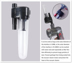 Vacuum Cleaner Dust Collector Filter, ABS Material with 2pcs Connectors for 32mm and 34.5mm Hoses - Motor Protection, Reusable Water - Washable, Durable and Lightweight
