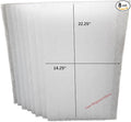 Fast-Shipped-Filters 8 Pack 16x25 Replacement Filter Pads Compatible with Totaline Air Cleaner Refill White