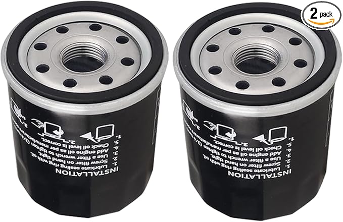 52114 Hydraulic Oil Filter Compatible with Hydro-Gear ZT-2800 ZT-3100 ZT-3200 3400 3600 Transaxles Replaces for To-ro 109-3321 Gravely 21545100 Bad-Boy 063-1050-00 (black-2)