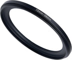 72mm to 58mm Step-up Adapter Rings Filter Adapter Black Metal Step Down Filter Ring Adapter Compatible with All Brand UV CPL ND Camera Lens Filter Stepping Rings (72mm-58mm)