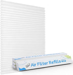 5 Pack 14x14x1 MERV 11 Air Filter Refills, Replaceable Filter Media only for 14x14x1 Reusable Frame (Frame Not Included)