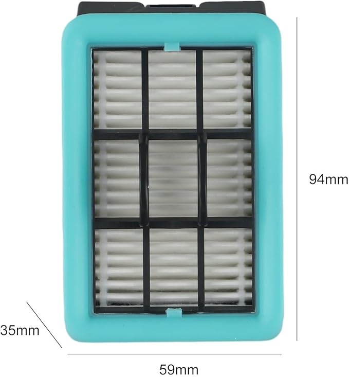 Replacement Roller Brush Filter for CrossWave HF2, 3845N & 3831 Floor Scrubbers – Plastic Wet/Dry Multi- Cleaning for Brush Roll, 35 x 59 x 94 mm(Filter)