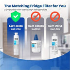 Samsung® HAF-CIN/EXP DA29 Water Filter Replacement – Compatible with DA29-00020B – Carbon Block 99% Contaminant Reduction – Fresh Water & Ice – 6 Month Life 1 PACK