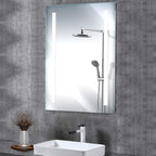 LED Bathroom Mirror with Demister Pad and Touch Switch (70x50)