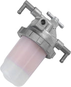 Fuel Filter 4 Pipe System 129100-55621 For Yanmar PC30/35 40/45 50/55 4TNE88-RAG2 With Oil-Water Separation Paper Silver 1 Pack