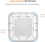 IFCASE Desktop Dust, Air Filter Stand for Mac Mini 2010-2023 M1 M2 Pro, Mac Studio M1 M2 Max/Ultra (Clear)