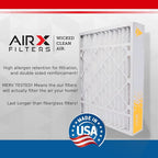 AIRX FILTERS WICKED CLEAN AIR. 16x20x5 Air Filter MERV 11 Compatible with ReservePro 4350 Furnace Filter 2 Pack