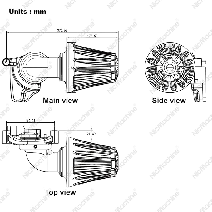 Big Sucker cone Air filter intake for harley air Cleaner Sportster Softail fatboy heritage dyna touring street road king Glide (Deep style -Chromed, TypeD : Touring M8 17-UP, Softail 18-UP)