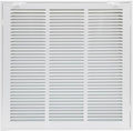 16"W x 16"H [Duct Opening Size] Steel Return Air Filter Grille - Removable Face/Door for 1 inch Filters -HVAC Vent Cover Grill - White [Outer Dimensions: 18 5/8"W X 18 5/8"H]