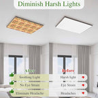 Tropical Plant Cactus Fluorescent Light Covers 3 Pack Western Cowboy Horse Sunset Desert Ethnic Magnetic Fluorescent Ceiling Lights Filters for Office Classroom Home Drop Ceiling 4x2 Feet