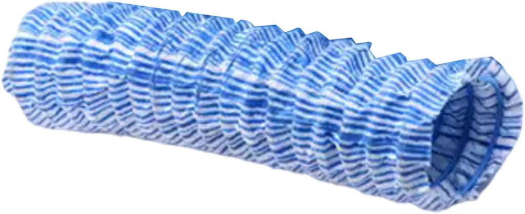 French Drain Pipe for Garden Lawn & Landscape, 8cm (3in) Perforated Fabric Drainage Pipe for Yard, Sidewalk, Construction Site - 25m (82ft) Soft Infiltration Solution