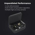 Qingping Air Quality Monitor Gen 2, Air Quality Monitor Indoor Detects PM2.5, CO2, PM10, Noise, Temperature and Humidity, New Upgraded Alarm Clock Function, Air Quality Tester for Bedroom, Smart Home
