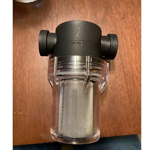 Heavy-Duty Inline Strainer Kit - 1/2 3/4 1 Inch High Pressure Filter for Farm Equipment & Garden Hose Systems(1")