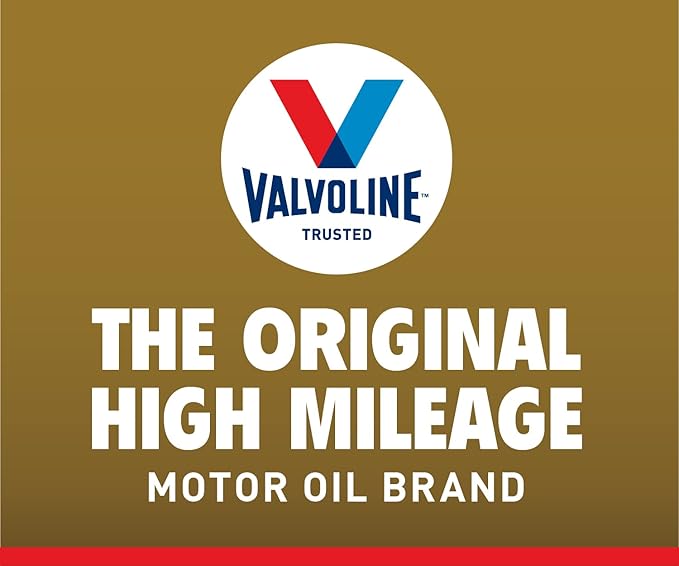 Valvoline Extended Protection High Mileage with Ultra MaxLife Technology 0W-20 Full Synthetic Motor Oil 5 QT (Pack of 2)