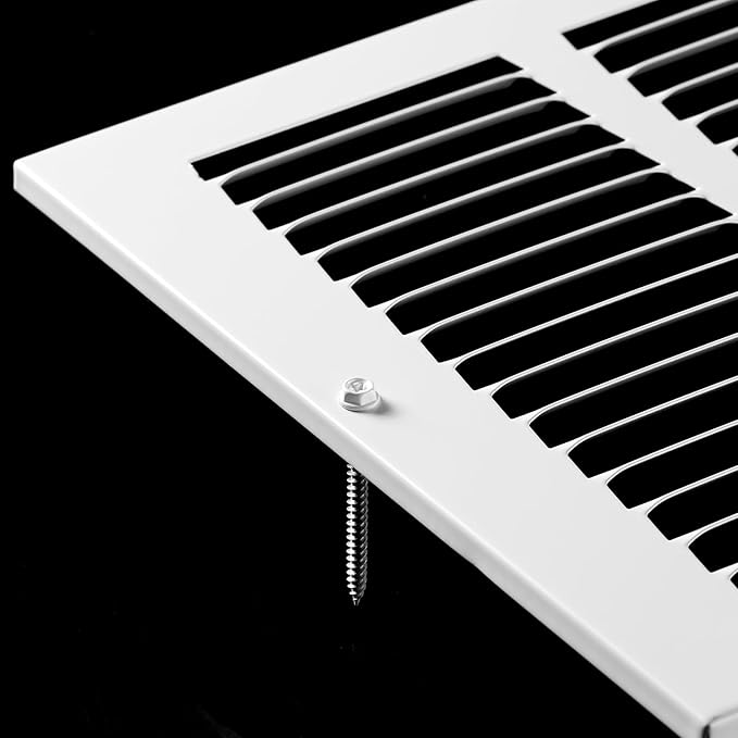 14x6 Vent Cover(Duct Opening Size),Air Return Vent Cover,Flat Vent Cover,Rejillas De Aire Acondicionado para Casa, Return Air Grilles,Outer Dimensions:15.75"W x 7.75"H(14"W x 6"H, Duct Opening)