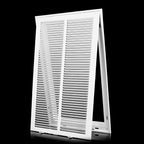 14x20 Return Air Grille [Duct Opening Size],Return Air Vent Cover for Wall Or Ceiling,Steel Return Air Filter Grilles Removable Face/Door for 1 Inch Filters (14"W x 20"H [Duct Opening])