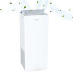 Daikin MCKB70YSAU Room Air Purifier for Home, HEPA, Activated Carbon, Pre-Filter and UVC LED Light, Zero Ozone Product, CARB Certified, 12.5 x 12.5 x 30 in
