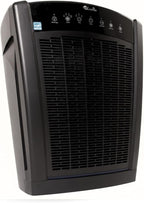 LivePure Bali Series Multi-Room Whole House Large Console Air Purifier, True HEPA Filter Captures Allergens, Smoke, Mold, Pollen, Dust Mites, Slate Black