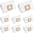 8 Pack AVG0905 Dust Filter Bags, Compatible with EGO Power 9 Gallon Wet/Dry Vacuum WDV0900, High Efficiency Dust Collection Vac Bags