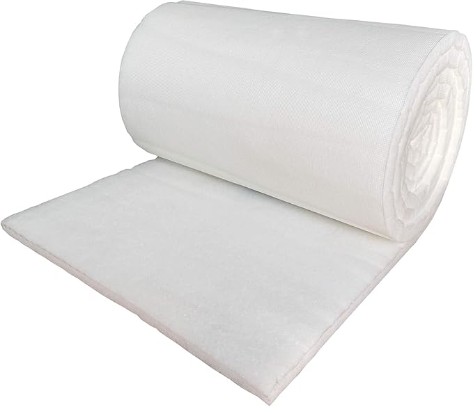 wioboy Paint Booth Ceiling Filter, Spray Booth Tacky Intake Filter for Down Draft Paint Booths (38" x 107" (4/case))
