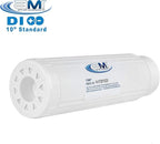 APPLIED MEMBRANES INC Deionization Water Filter Cartridge for Ultra Pure Water | 10 Inch Standard DI Filter | High Purity Semiconductor Grade Mixed Bed DI Resin | Great for Aquarium and Reef H-F2510DI