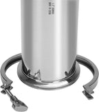 DERNORD 1.5 Inch Tri-Clamp Filter - SS304 Sanitary Fittings Inline Straight Strainer with 150 Mesh Stainless Steel Screen
