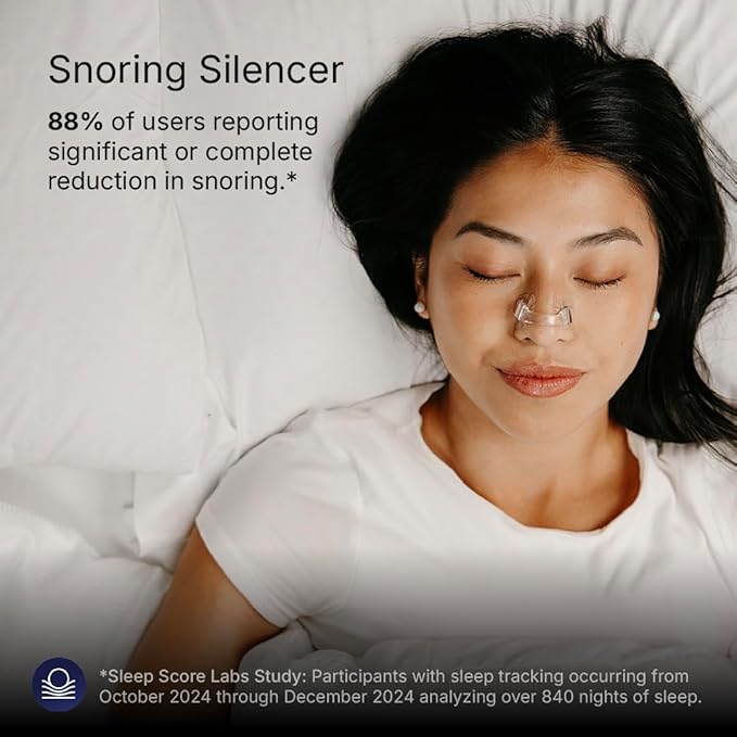 Intake Breathing Magnetic Nasal Strips Starter Kit (30 Count, Clear) - Boost Oxygen Intake, Reduce Snoring, Improve Sleep Quality - Sweat Resistant, Nasal Strips - Extra Strength Snoring Solution