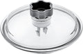 Replacement Pool Leaf Trap Cover Lid with O-Ring & Valve Compatible with Intex 12" Sand Filter Pumps – For Models 11823, 26361CA, 26361EH, 26361W, 26337EH, 28645EG, SF15110, 28948EH, ECO15110-2