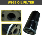 W962 Oil Filter for 25HP-60HP Screw Air Compressor, Industrial Screw Air Compressor System Maintenance Kit