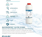 Elkay Genuine WaterSentry 51300C Lead + Microplastics NSF/ANSI Certified Filter (Single)(Bottle Fillers)