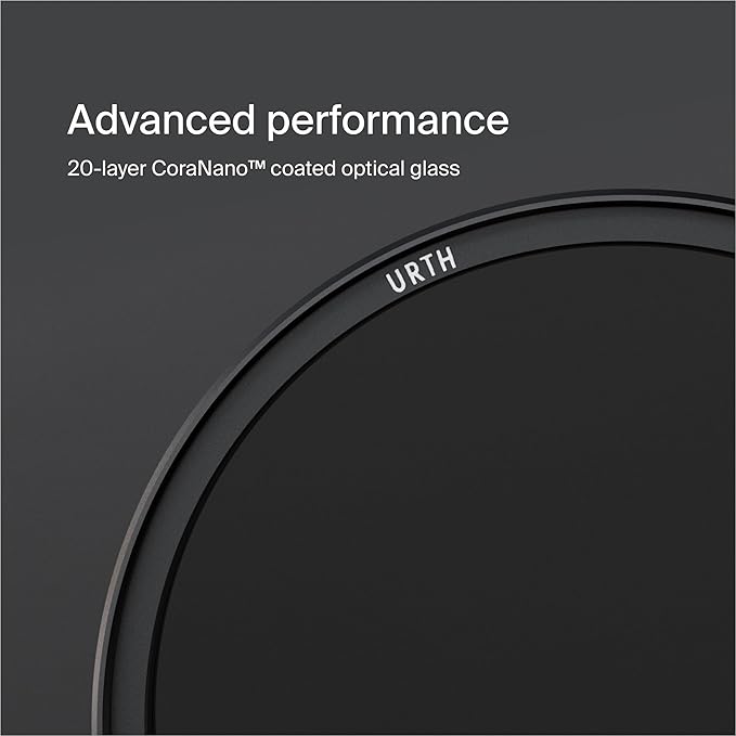 Urth 49mm Magnetic Ethereal White Mist ⅛ Diffusion Lens Filter (Plus) — Cinematic Effect, 20-Layer Nano-Coated Light Dispersing Particles