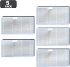 Washable HEPA Filters For Uninell UR3 Robot Vacuum Cleaner, Filter Paper Captures Fine Dust, Sturdy And Long-Lasting, Helps Keep Air Fresh And Floors Hygienic(20 PACK)