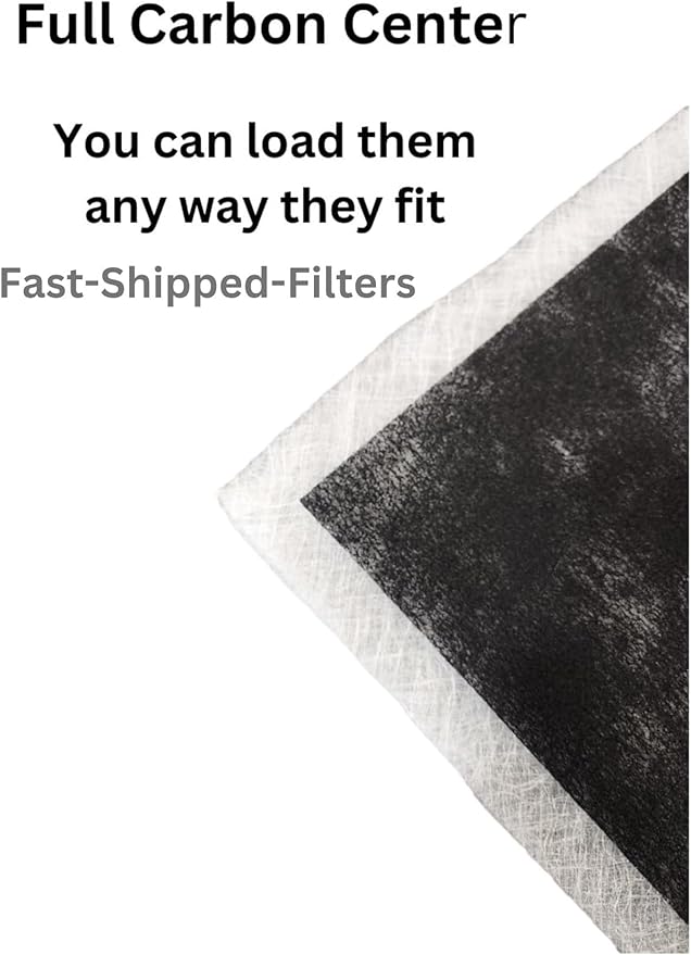 Fast-Shipped-Filters 7 Pack 20x25 Replacement Filter Pads Designed to Fit with Dynamic Air Cleaner 20x25 Refill White