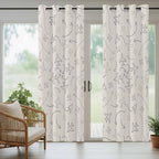 Abstract Airline Route Waterproof Outdoor Curtains for Patio, Windproof Weatherproof Curtains with Weighted Hem, Vintage Aircraft Arrows Light Filtering Privacy Drapes for Porch 54"x 95" 2 Panels