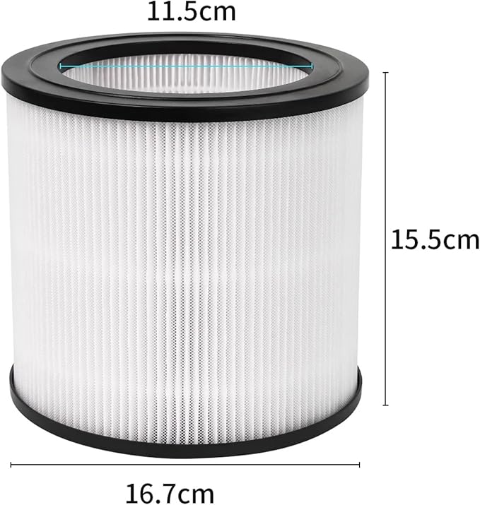 Air Filter, Compatible For Philips, Air Purifiers AC0950/10 AC0951/13 AC0820/10 AC0830 AC0650/10 AC0651/10 AC3210 AC3220 AC4220(FY0611)
