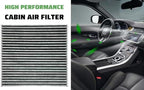 3 PACK QTC285 CABIN AIR FILTER for Camry,Corolla,Corolla,Highlander,Prius,RAV4,Tundra,4Runner,Avalon,Replacement for CF10285,CP285