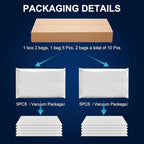 10 PCS Pre-Filter Cotton Replacement for Solder Fume Extractor Soldering Smoke Absorber, Portable Filter Refills Accessories, Layer 1 PM50 Pre-Filter - by TTDMK