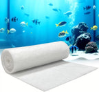 Aquarium Filter Floss 24"x36"x0.13" Filter Floss for Fish Tank -Micro Fine Multi-Layer Polishing Aquarium Filter Pad-Filter Media Roll for Crystal Clear Water Cut to Size