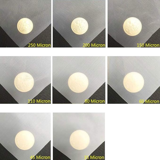 Tong Gu 39 x 78 inch Fine Filter Mesh Nylon Fabric Net Material Water Strain Mesh Size 35-250 Micron (150 micron)