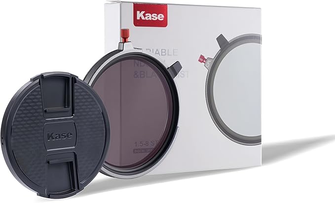 Kase 67mm Variable ND1.5-8 & CPL & Black Mist 3 in 1 Filter with 36 Multi-Coatings, Essential for Landscape & Vlog, Compatible with Canon Sony Nikon
