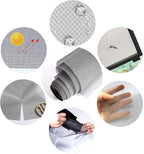 High Density dustproof and Pollen Proof net Screen mesh Used to Replace Screen Windows and Doors (Grey high-Density mesh, 109''X37''(276X95cm))