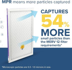 Filtrete 20x20x1 AC Furnace SMART Air Filter, MERV 12, MPR 1500, Track Filter Life With Bluetooth Enabled Sensor, CERTIFIED asthma & allergy friendly, 2-Pack (Actual Size 19.719x19.719x0.78 in)