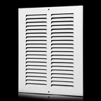 8x10 Vent Cover(Duct Opening Size),Air Return Vent Cover,Flat Vent Cover,Rejillas De Aire Acondicionado para Casa,Return Air Grilles,Outer Dimensions:9.75"Wx11.75"H(8"W x 10"H, Duct Opening)
