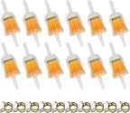 Inline Fuel Filter for Lawn Mower, Small Engine, Kohler, John Deere, Kawasaki - Gas Filter Replacement with High Flow Design (12-Pack)