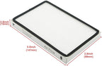 EZ SPARES 3 PCS Compatible with Kenmore EF1 (EF-1) Exhaust Vacuum Filter Compares to 86889 HEPA Filter HEPA Filter Great for Homes …